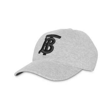 灰色平针徽标棒球帽