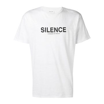 Silence logo T恤