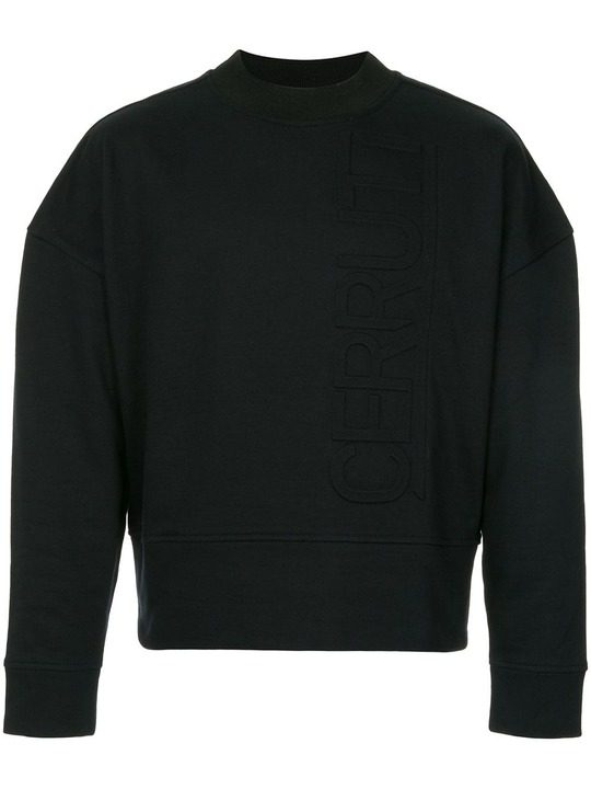 logo cropped sweater展示图