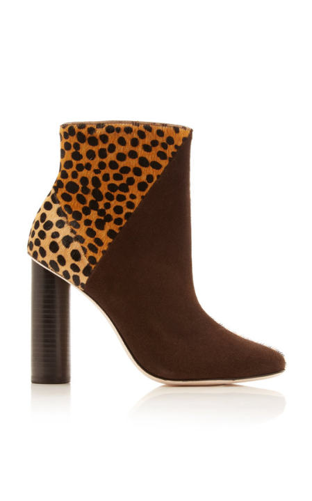 Carin Leopard Booties展示图