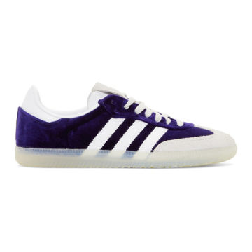 紫色 Samba OG 丝绒运动鞋