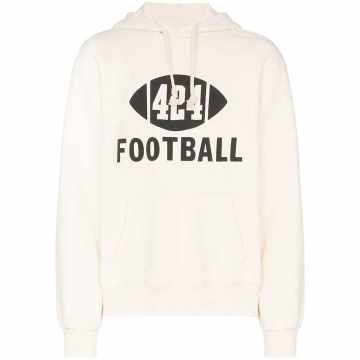 football logo hoodie