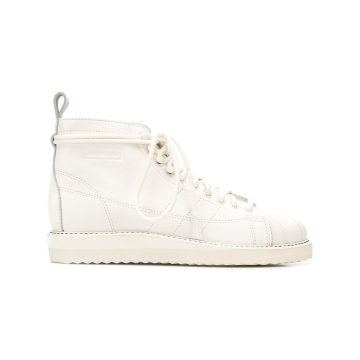 ADIDAS B28162 CLOUD WHITE Leather/Fur/Exotic Skins->Leather