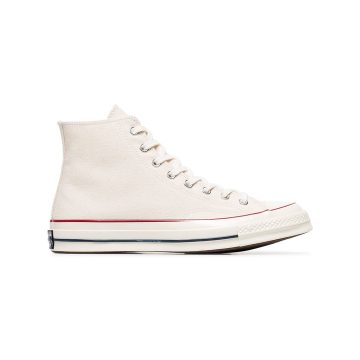 white Chuck Taylor All Stars 70 canvas high top sneakers