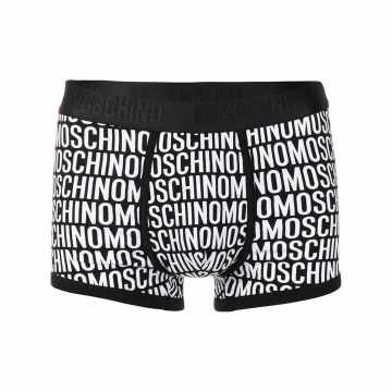all over logo boxers