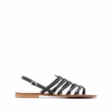 strappy flat sandals