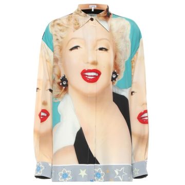 Marilyn Monroe印花衬衫