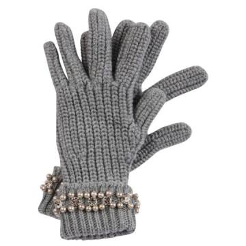 Blugirl Pearl Embellished Gloves