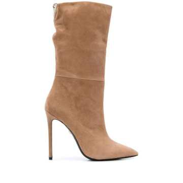 Look stiletto ankle boots