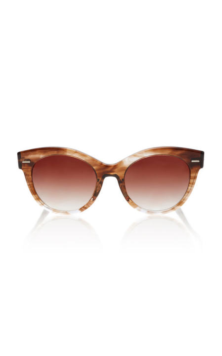 Georgica Oversized Cat-Eye Sunglasses展示图