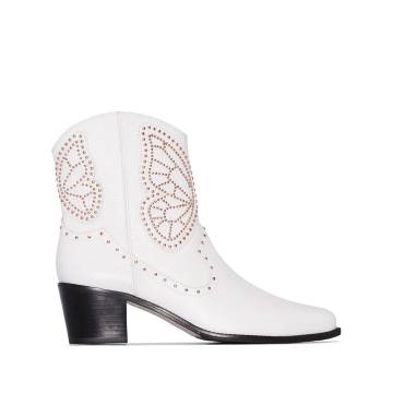 Shelby 50mm studded ankle boots