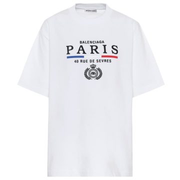 Paris Flag棉质T恤