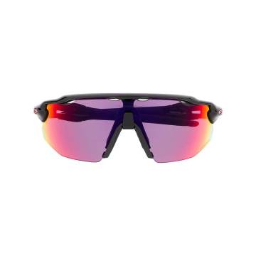 geometric-frame sunglasses