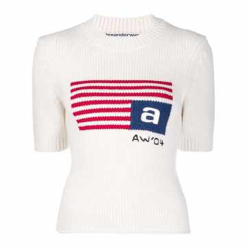 knitted flag top