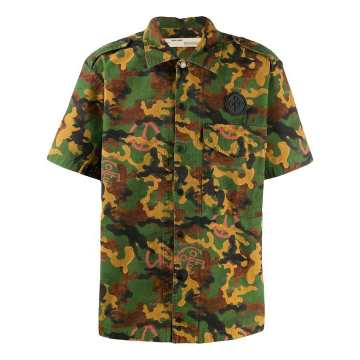 shortsleeved camouflage shirt