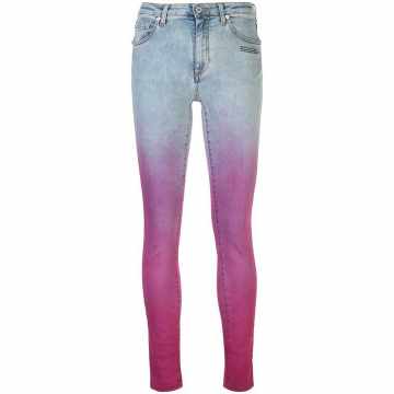 faded pink jeans