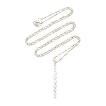 Twiggy Medium 18K Gold Diamond Necklace