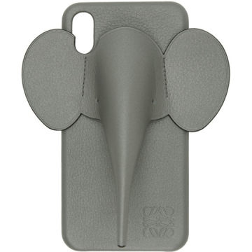 灰色 Elephant iPhone XS Max 手机壳