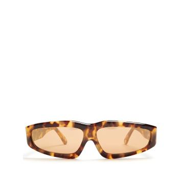 Angular frame sunglasses