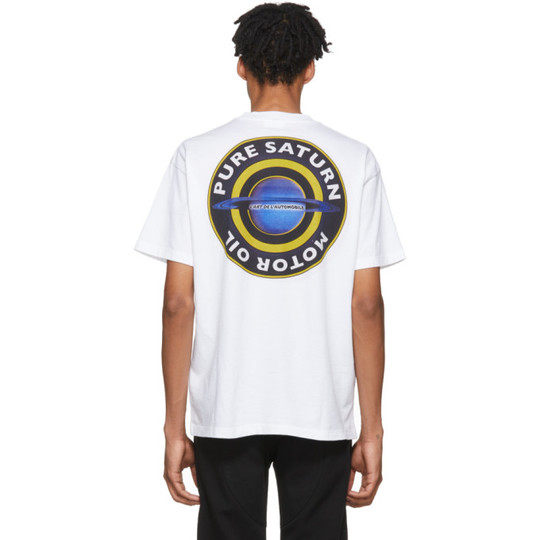 White Pure Saturn T-Shirt展示图