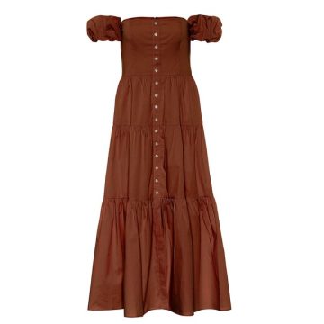 Elio cotton maxi dress