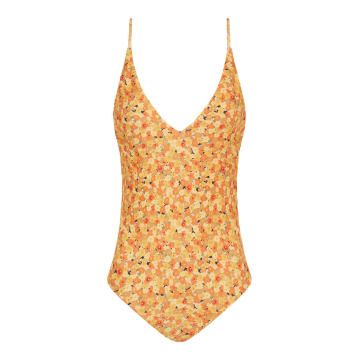 Danny Floral-Print Swimsuit