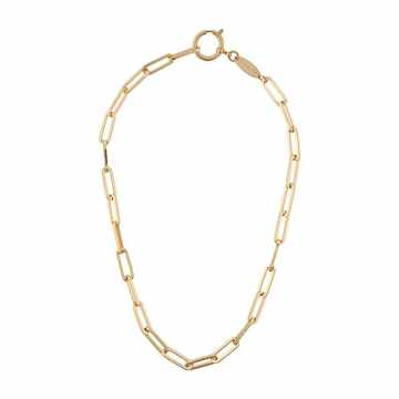 Line Bolt Long chain necklace