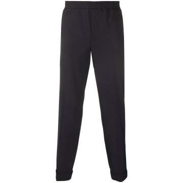 elasticated waistband tailored trousers
