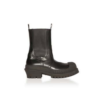 Bryant Lug-Sole Leather Chelsea Boots