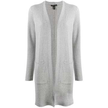 buttonless knitted cardigan