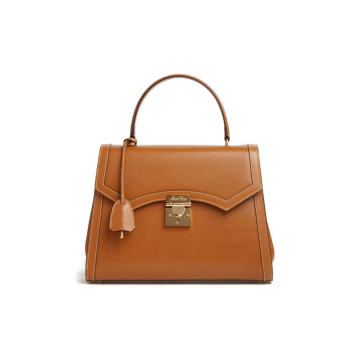 Madeline Lady Leather Top Handle Bag