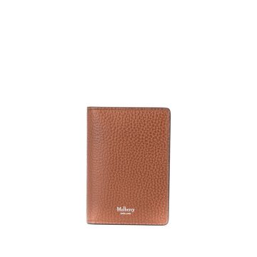 pebbled leather wallet