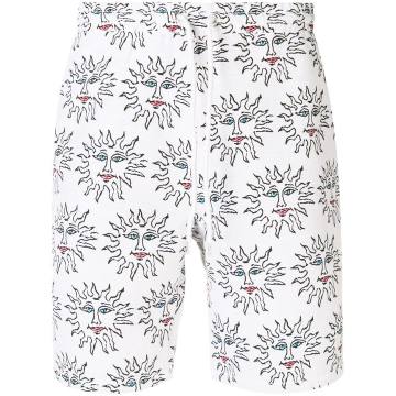 Alexander embroidered relaxed shorts