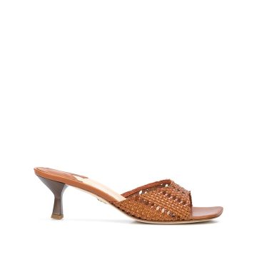 Tuesday woven mules