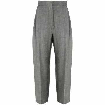 Prince of Wales wool trousers