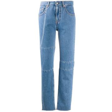 straight-let 5-pocket jeans