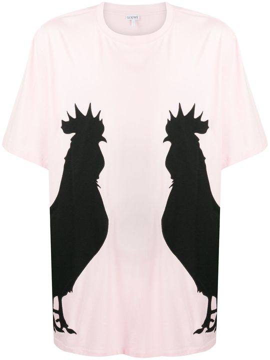 Rooster oversize T-shirt展示图