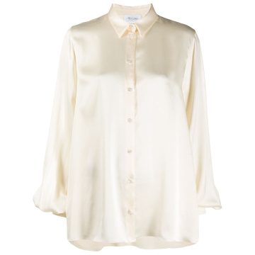 silk button shirt