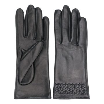 short braided gloves