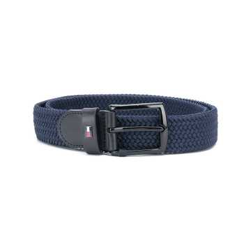 Denton braided elasticated belt