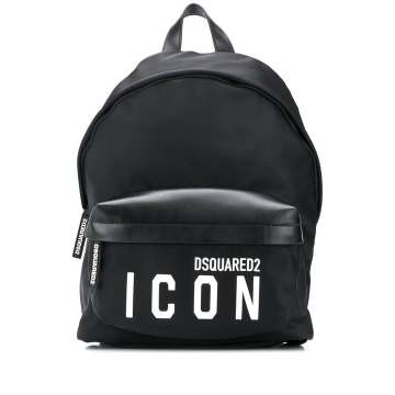 ICON print backpack