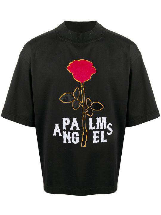 rose print logoT-shirt展示图