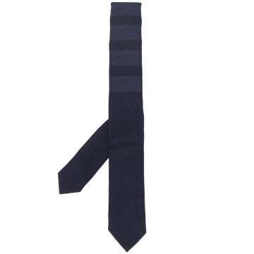 4-Bar horizontal-stripe tie