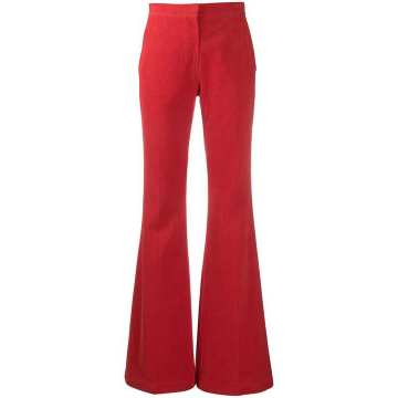 flared corduroy trousers
