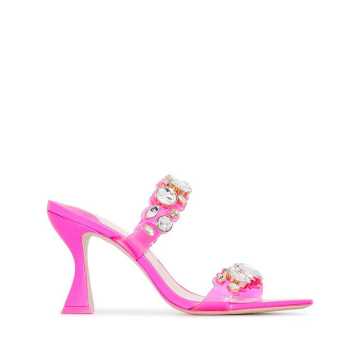 pink Ritzy 85 embellished sandals