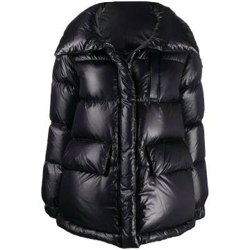 quilted down puffer jacket