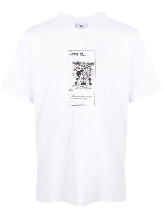 Love Is graphic print T-shirt展示图