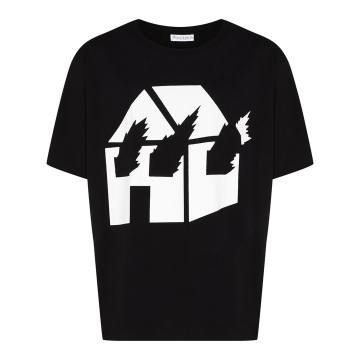 X David Wojnarowicz Burning House T-shirt