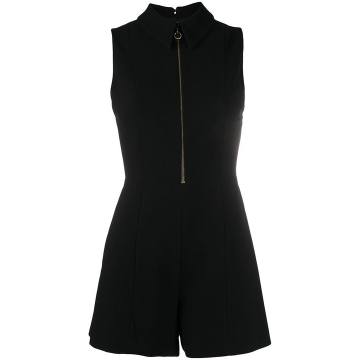 zipped-up playsuit