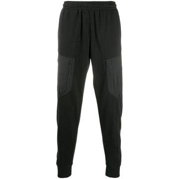 patch pockets track trousers